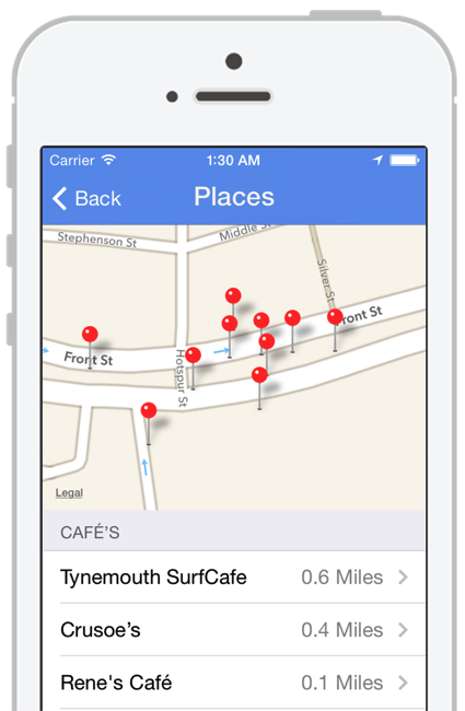 Surfing in Tynemouth is the free guidebook app for Tynemouth in North Tyneside.